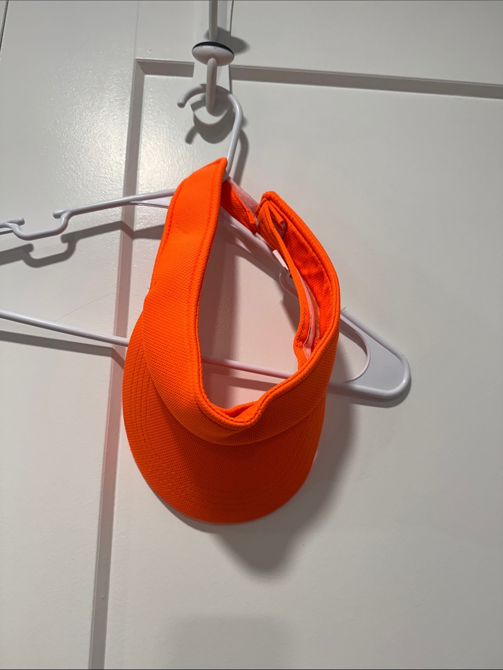 Unbranded Women's Bright Orange Sun Visor